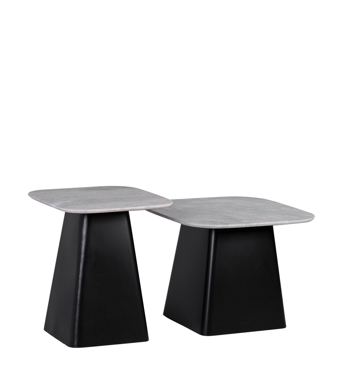 Black Marble Side Table