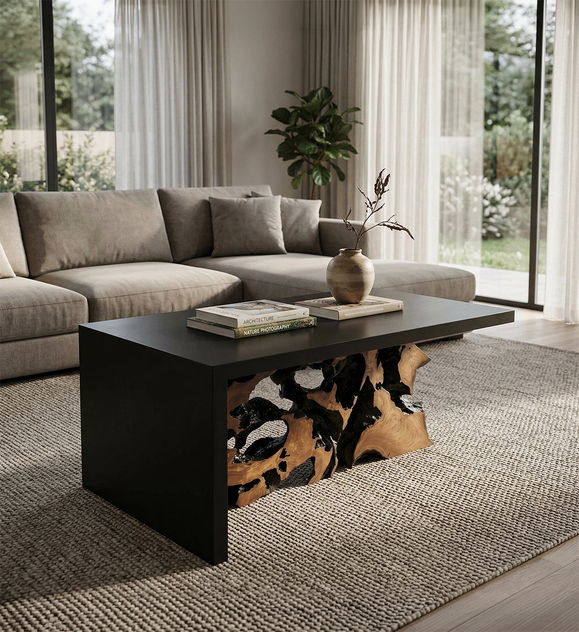 Teak Root Coffee Table