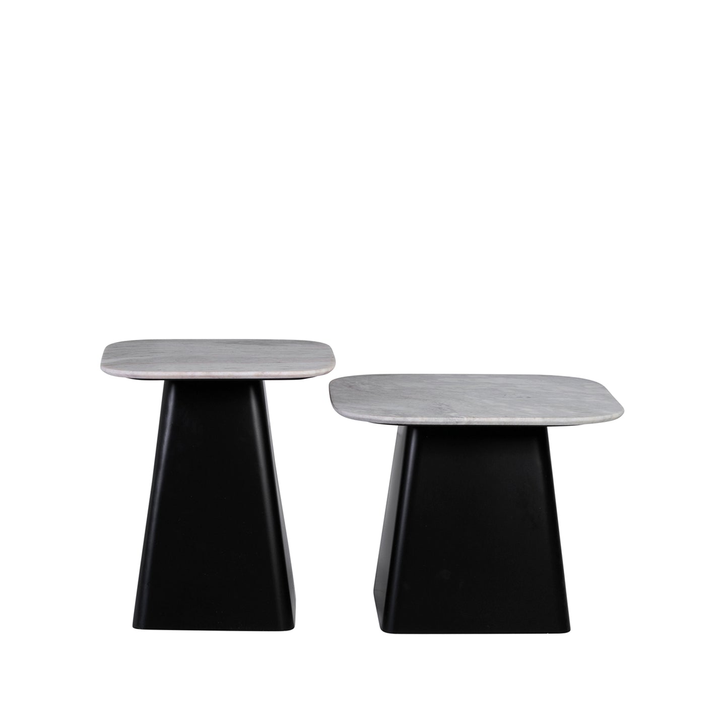 Black Marble Side Table