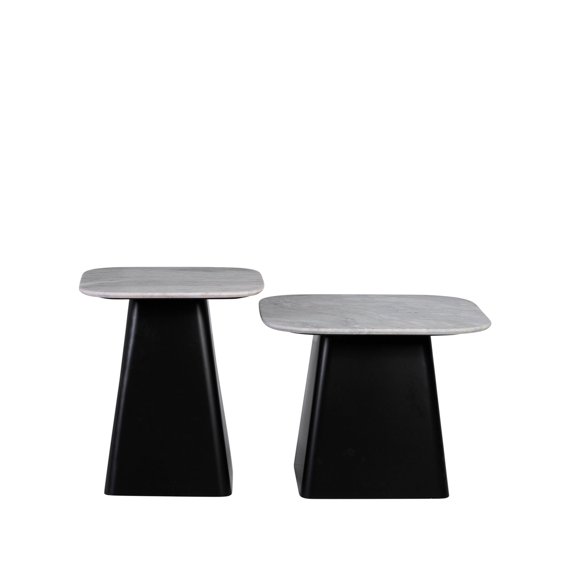 Black Marble Side Table