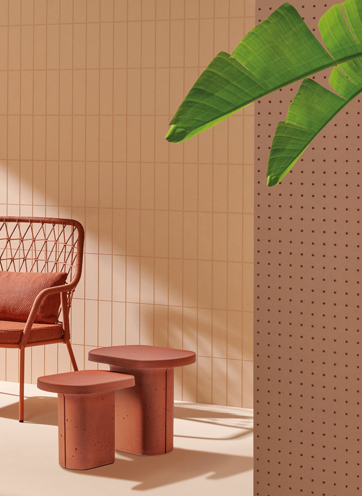 Tavolino Caementum di Pedrali